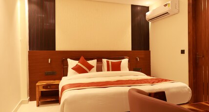 RLS Hotels Near Expo Mart Room Type - Deluxe Room
