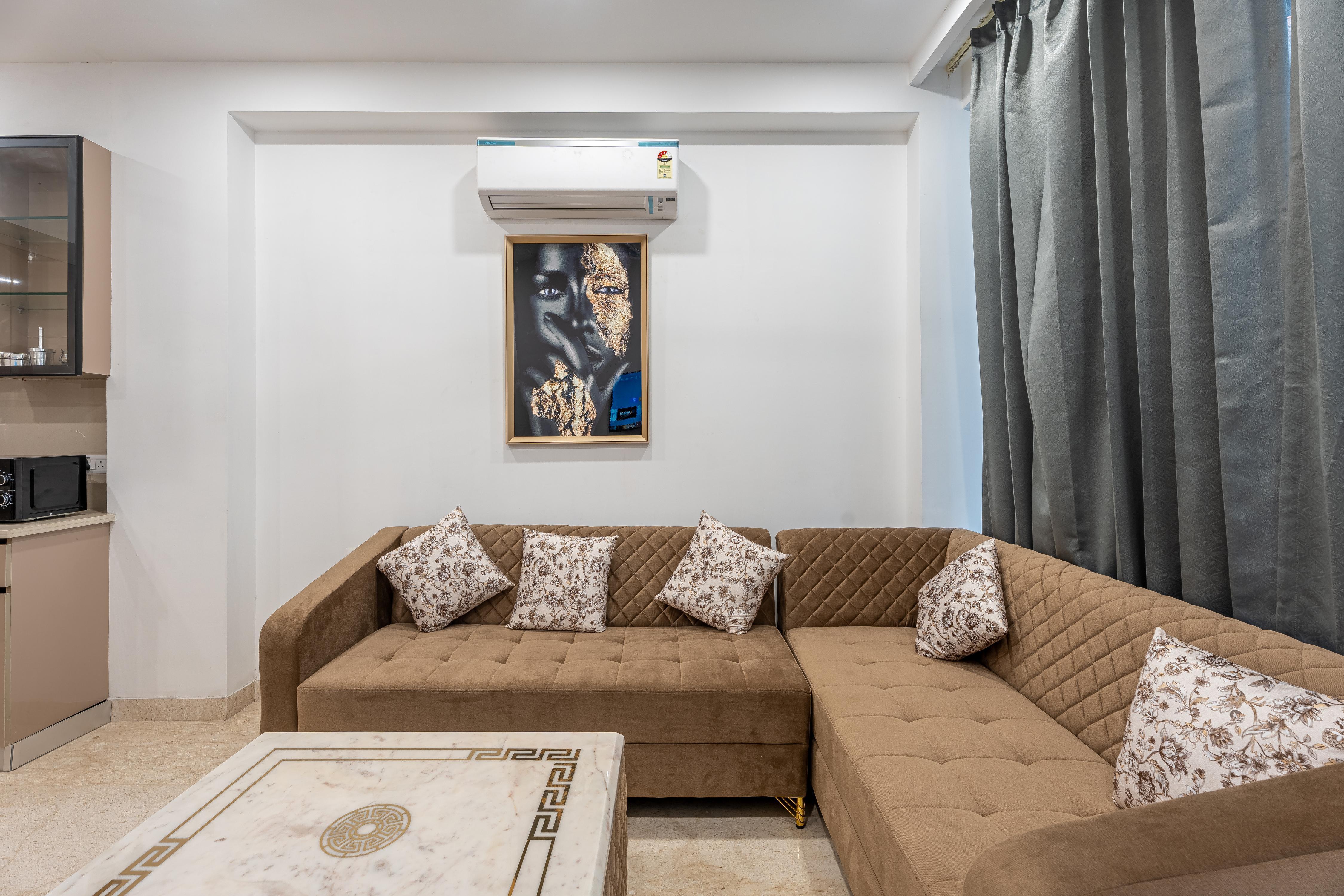 Fortune Home Service Apartment 3Bhk-E69 - Tap to explore photos