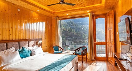 Vedikant Pine Tree Resort Room Type - Luxury Room with Balcony and Valley View Vedikant Pine Tree Resort Room Type - Luxury Room with Balcony and Valley View