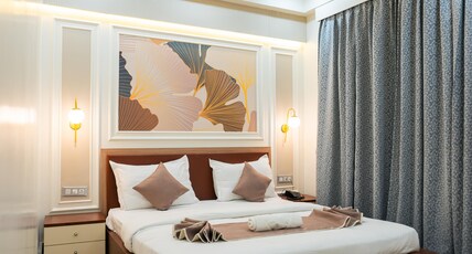 HOTEL MEENA RESIDENTIAL PALACE Room Type - Deluxe Room with Balcony