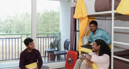 Happy Go Chikmagalur Room Type - 8 Bed Mixed Dormitory with balcony