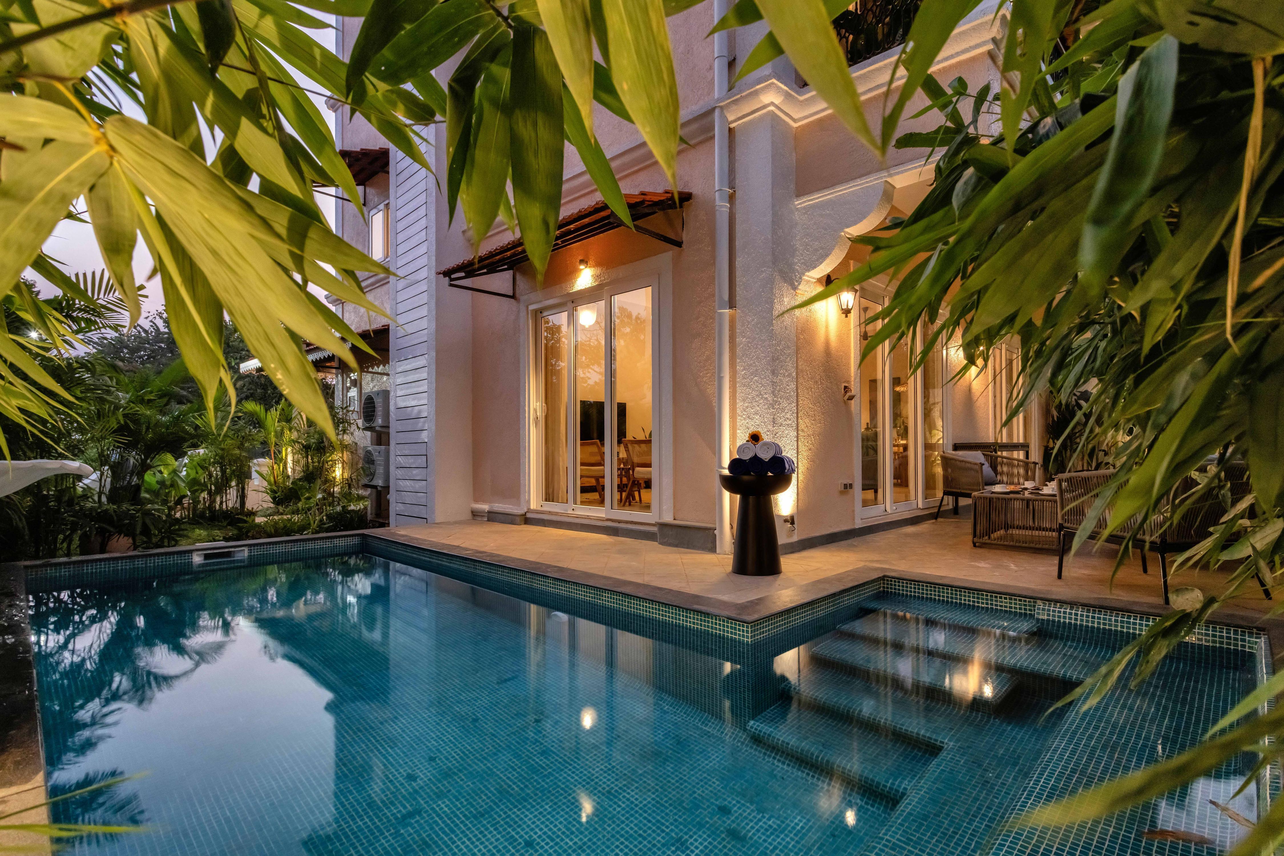 Hireavilla | Villa Avyan - Luxury 4BHK with Pool | 5 mins from Assagao - Tap to explore photos