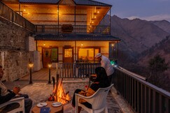 Address of SaffronStays The Tirthan House Balcony View