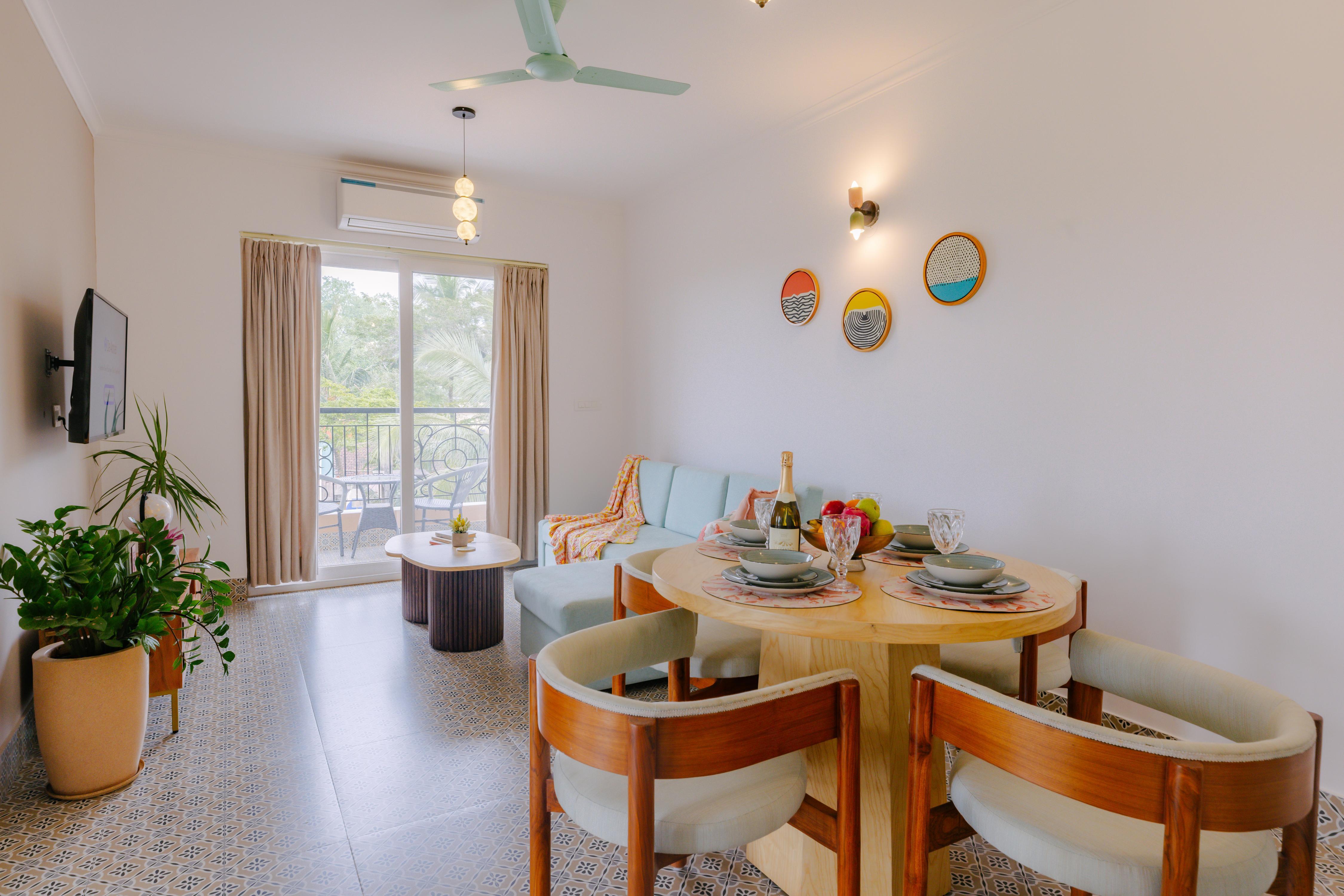 The Blue Nook, a Premium 1 BHK suite by Da Alohas - Tap to explore photos