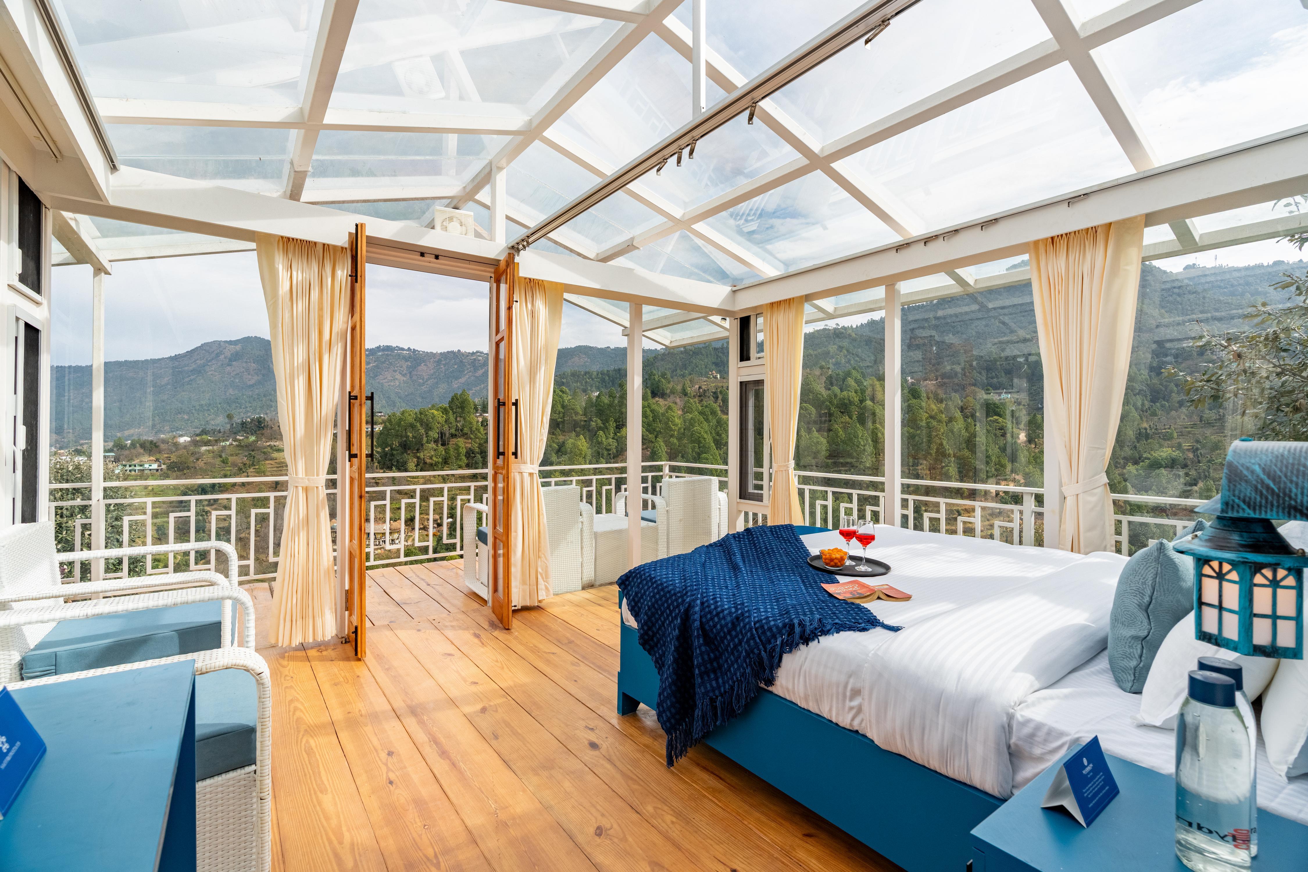 SaffronStays Prism Hill Glass Suite
