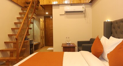 Udit Regency by west western kasol ( Central Heated and Air Cooled ) Room Type - Duplex Room With balcony