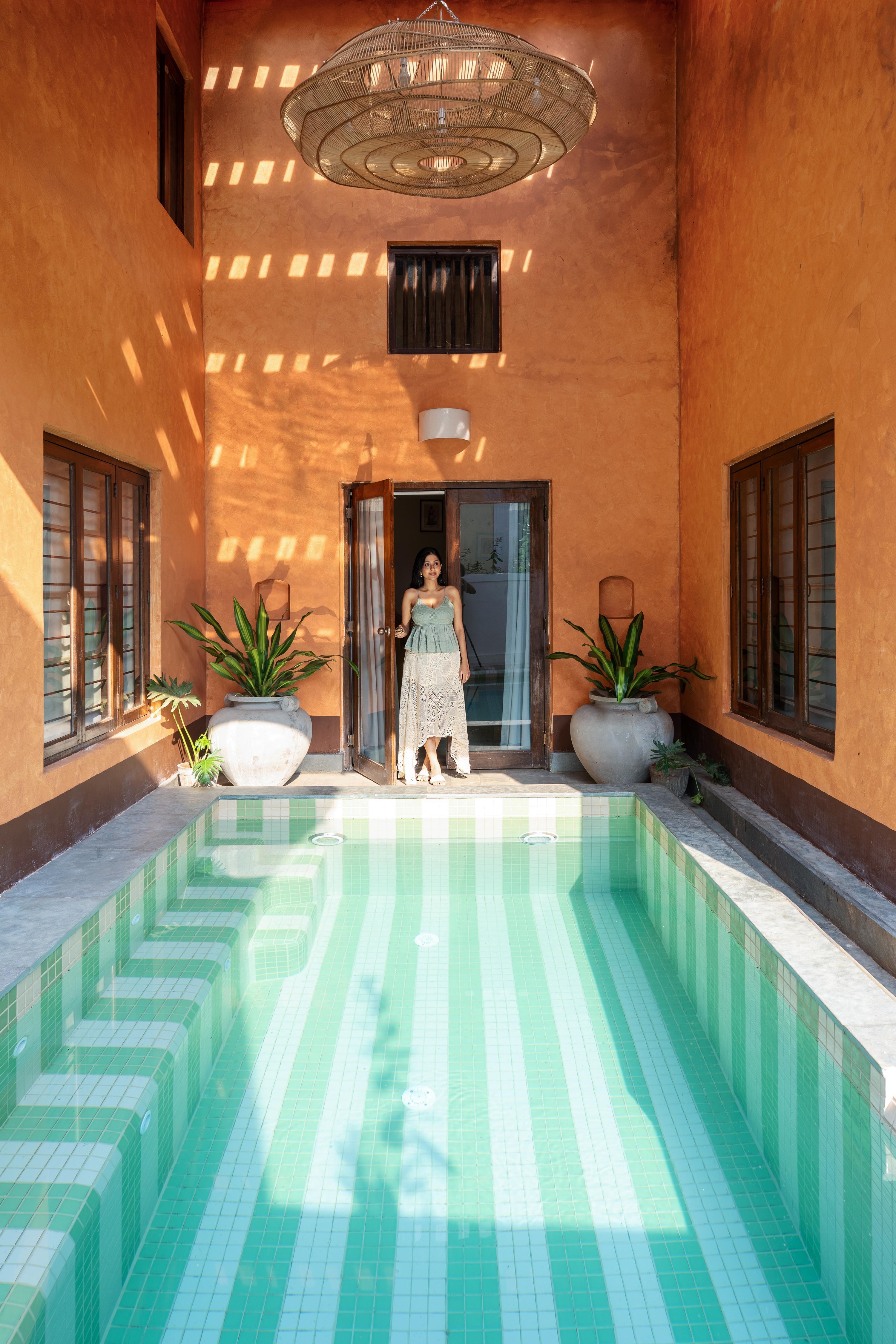 Vintage Art Deco Villa in Sangolda North Goa - Tap to explore photos