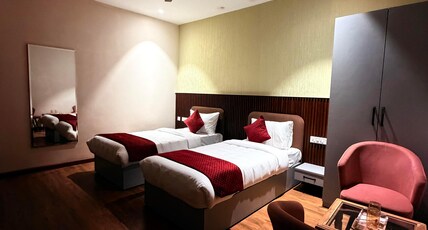 Serene Stays Room Type - Deluxe Twin Bed Room Serene Stays Room Type - Deluxe Twin Bed Room