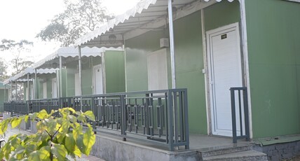 Mayfair Green Resort Room Type - Deluxe swiss cottage with balcony and garden view