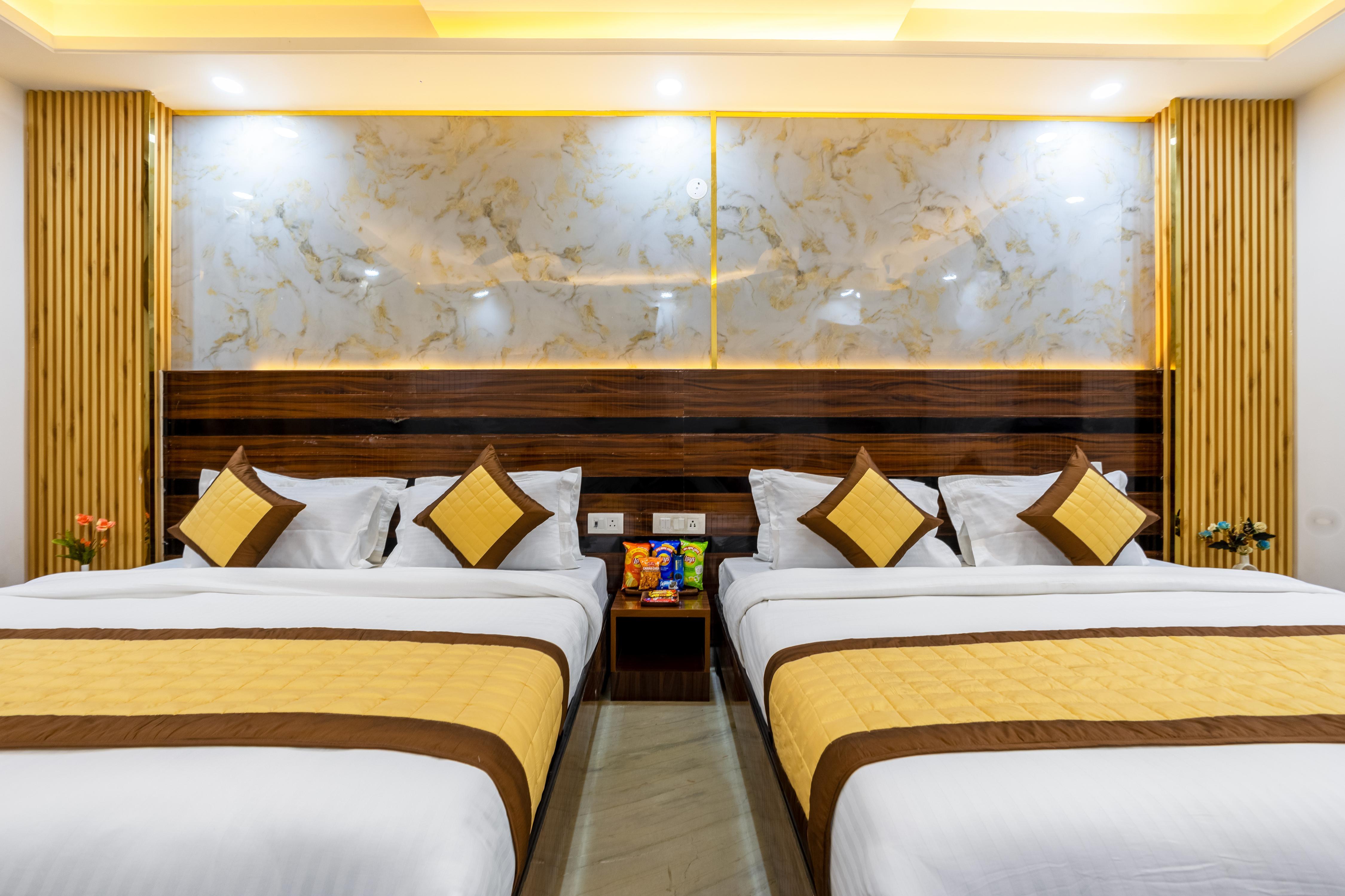 The Empire Hotel Near Dlf Golf course Road I Gurgaon I Sector -56 Room Type - Quardraple room with Balcony