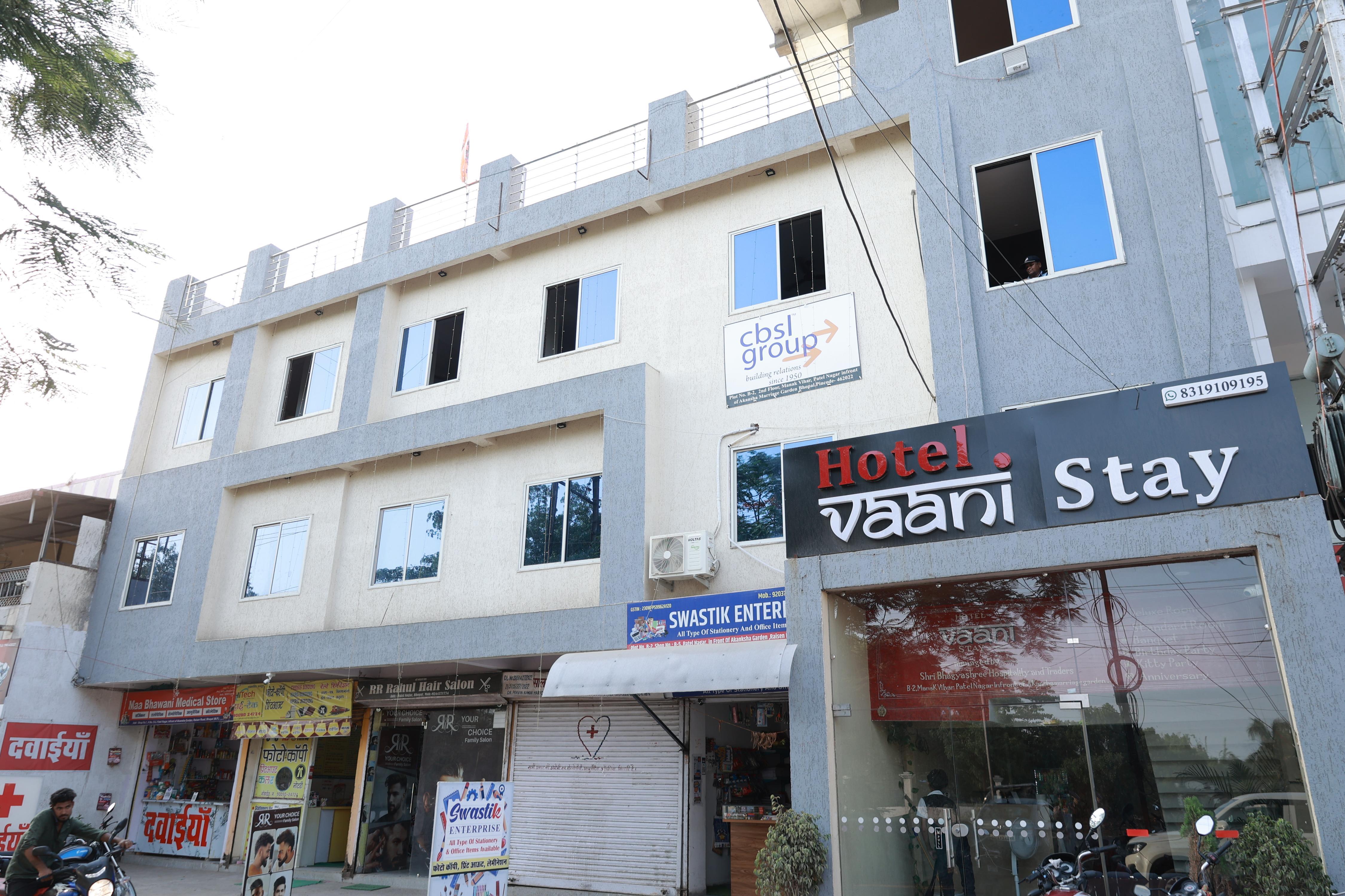 Hotel Vaani Stay Near Prestige College Bhopal