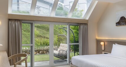 Himalayan Hideaway Resort Pokhara, The Centara Collection Room Type - Deluxe Garden Terrace King Himalayan Hideaway Resort Pokhara, The Centara Collection Room Type - Deluxe Garden Terrace King