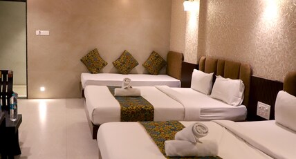 Hotel Ellora Palace Room Type - AC DELUXE FAMILY FOUR BED ROOM Hotel Ellora Palace Room Type - AC DELUXE FAMILY FOUR BED ROOM