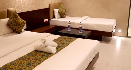 Hotel Ellora Palace Room Type - AC LUXURY 3 BED ROOM WITH BALCONY Hotel Ellora Palace Room Type - AC LUXURY 3 BED ROOM WITH BALCONY
