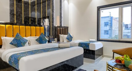 Hotel The Byland Inn Near Connaught Place Room Type - Luxury Triple Room with City View Hotel The Byland Inn Near Connaught Place Room Type - Luxury Triple Room with City View