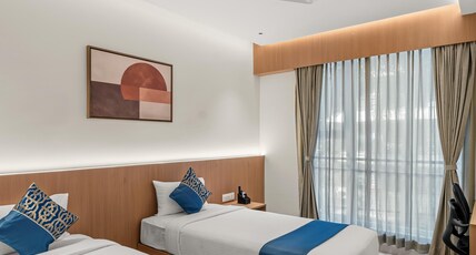 Yolotel-Off airport Road, Bangalore Room Type - Deluxe twin room Yolotel-Off airport Road, Bangalore Room Type - Deluxe twin room