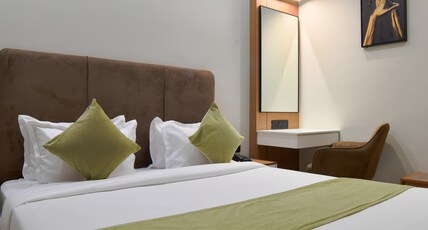 The Byke Boutique - Mahakal Riverland | (Pan India Pure Veg Hotel Chain) Room Type - Deluxe Room