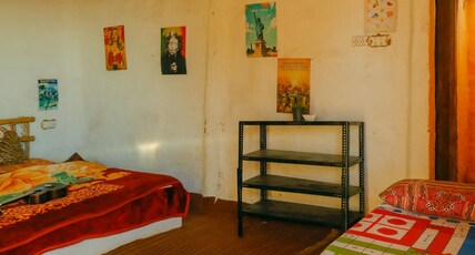 Stone Age Huts and Hostel Room Type - Mudhouse Room 2