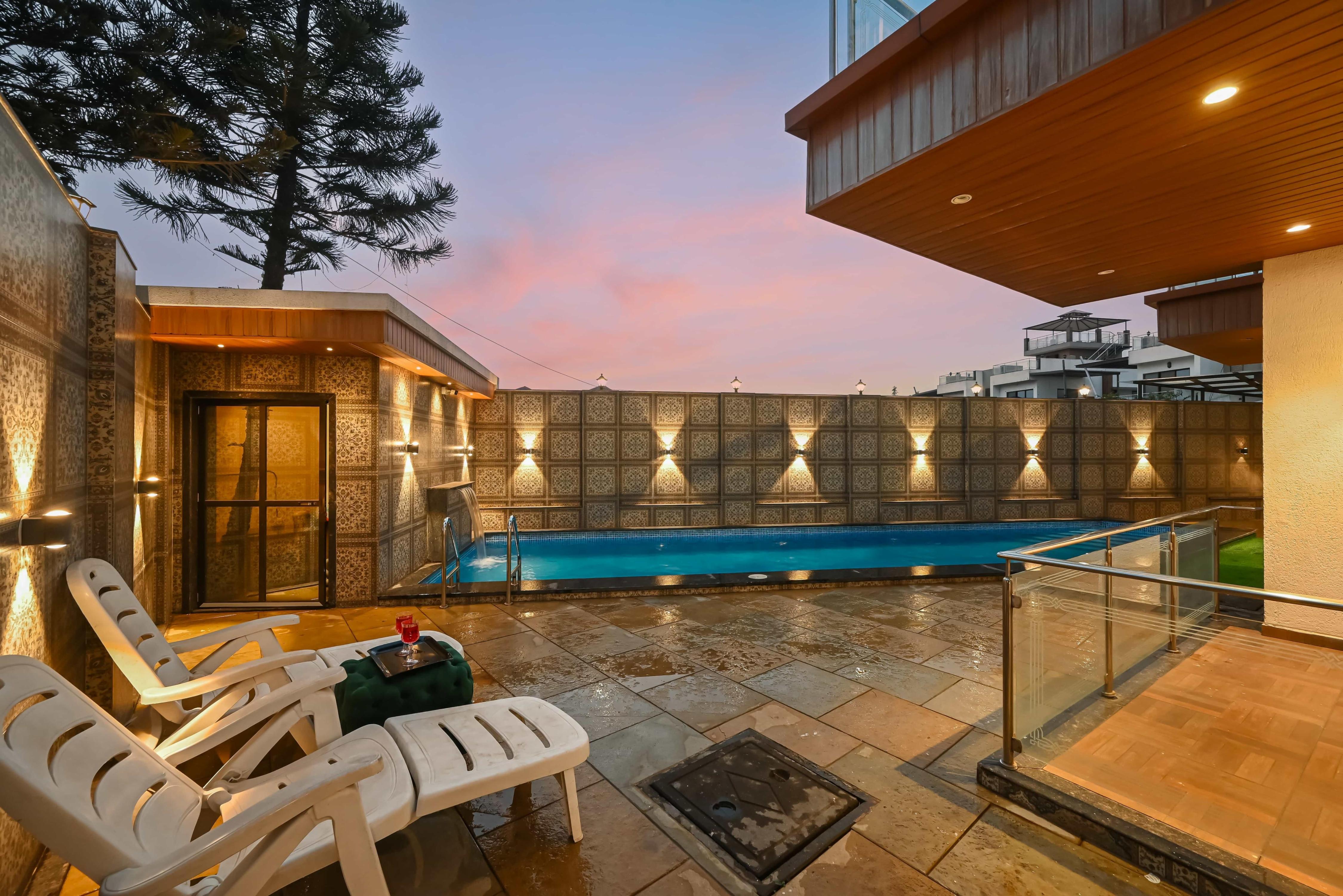 5BHK - Azure Oasis Villa With Pool Table - Tap to explore photos