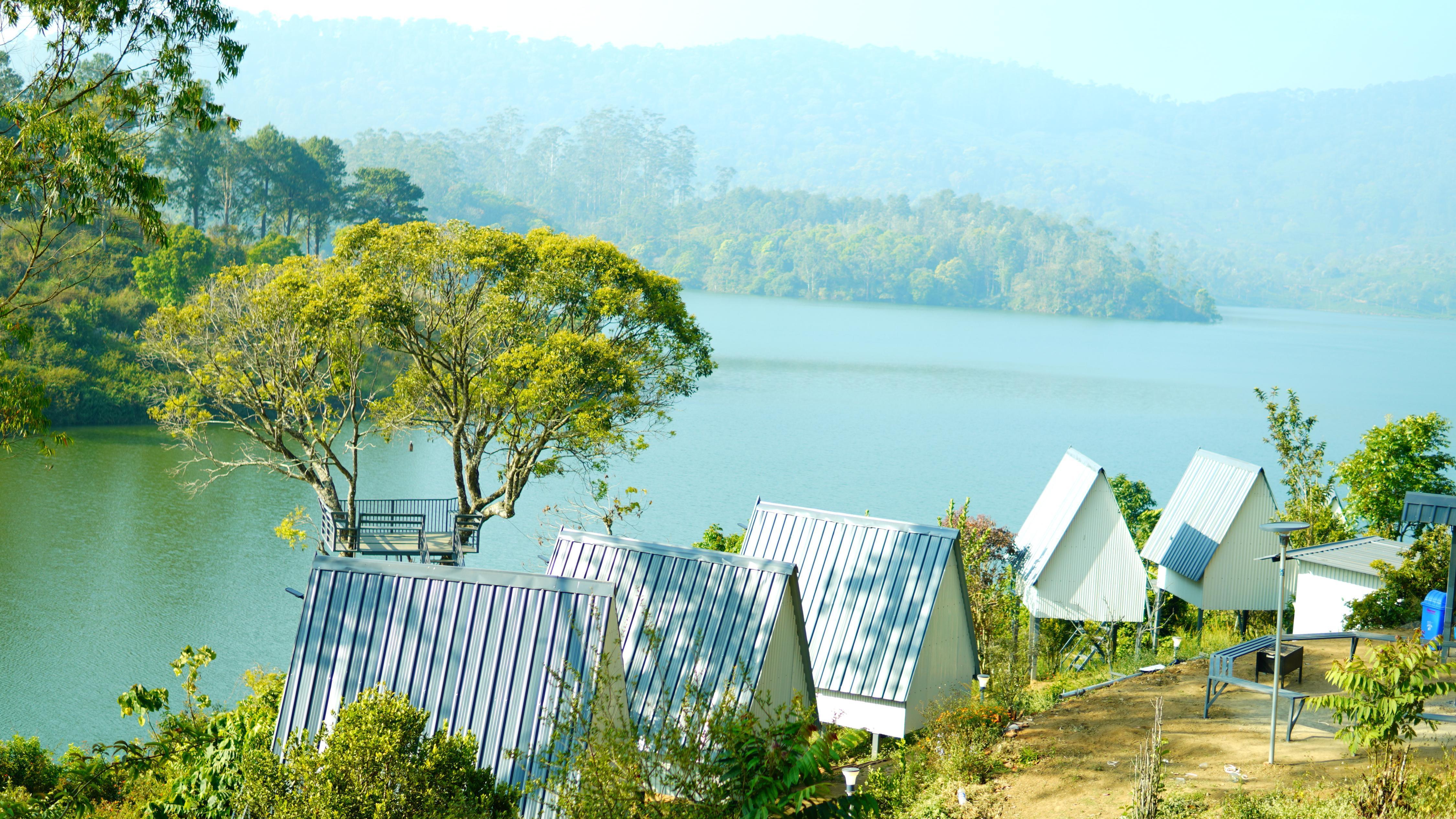 Lake and Leaf (Wildlife Retreat Chinnakanal)
