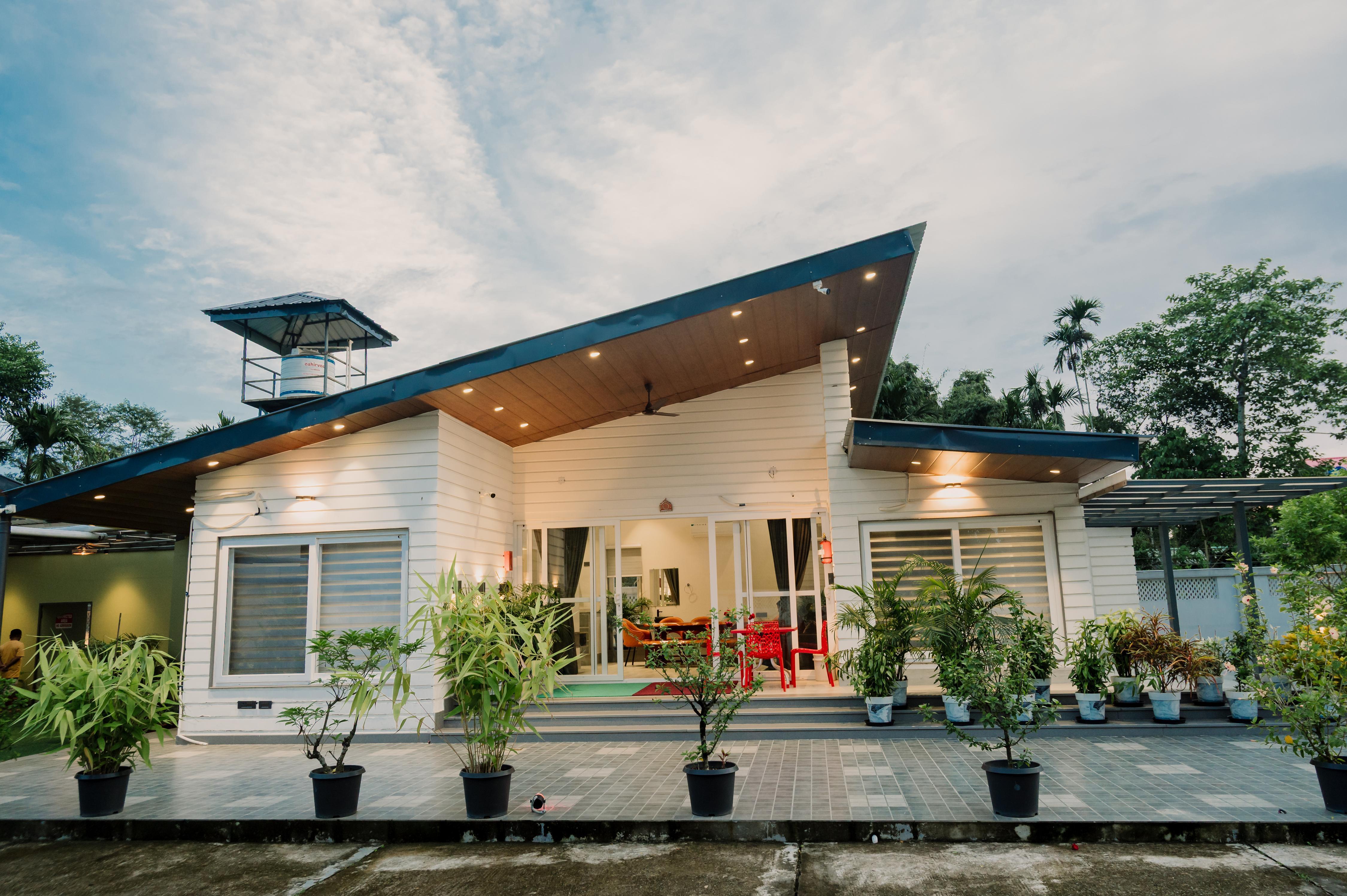 2 BHK Villa with a Garden View