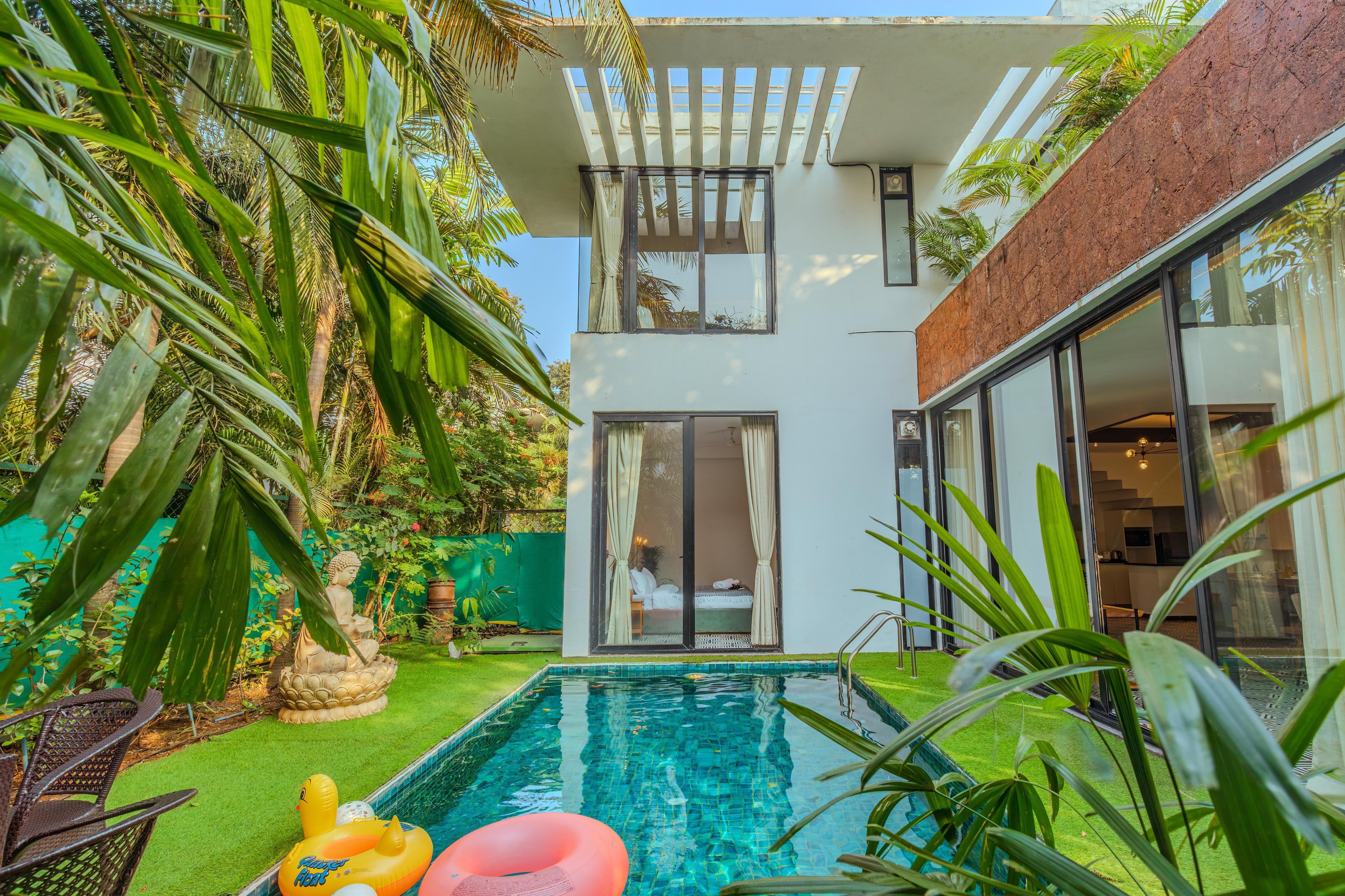 Zen - 3 BHK Private Pool Villa by Vio Stays. - Tap to explore photos
