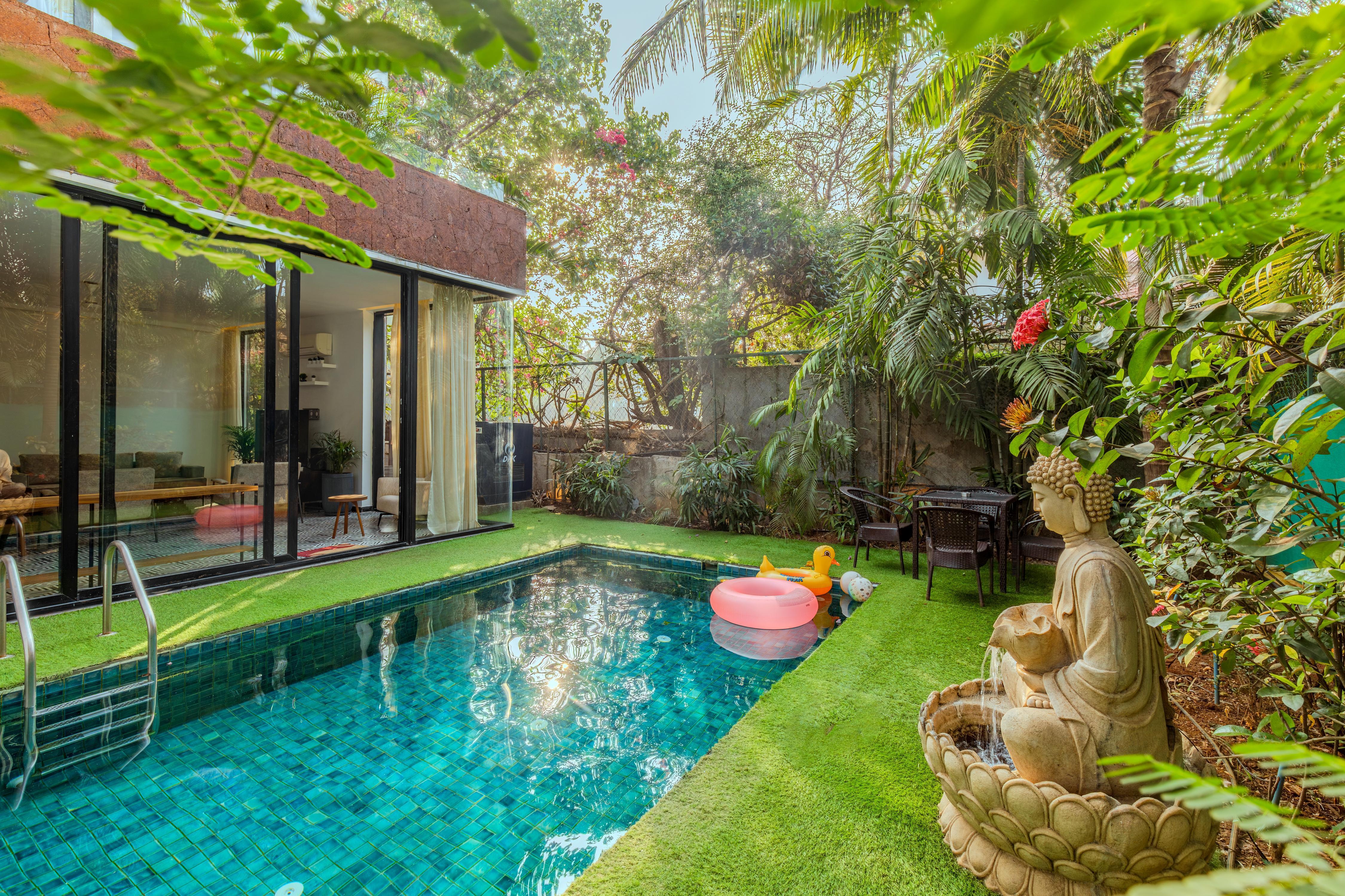 Zen - 3 BHK Private Pool Villa by Vio Stays. - Tap to explore photos