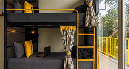 The Hosteller Bam Vagamon Room Type - Bed in 4 Bed Female Dormitory with Garden View