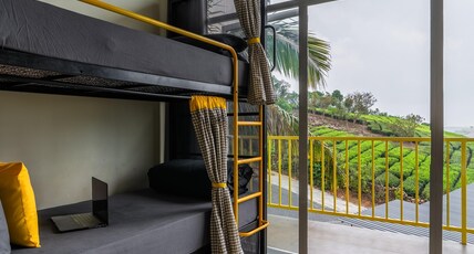 The Hosteller Bam Vagamon Room Type - Bed in 4 Bed Mixed Dormitory with Garden View