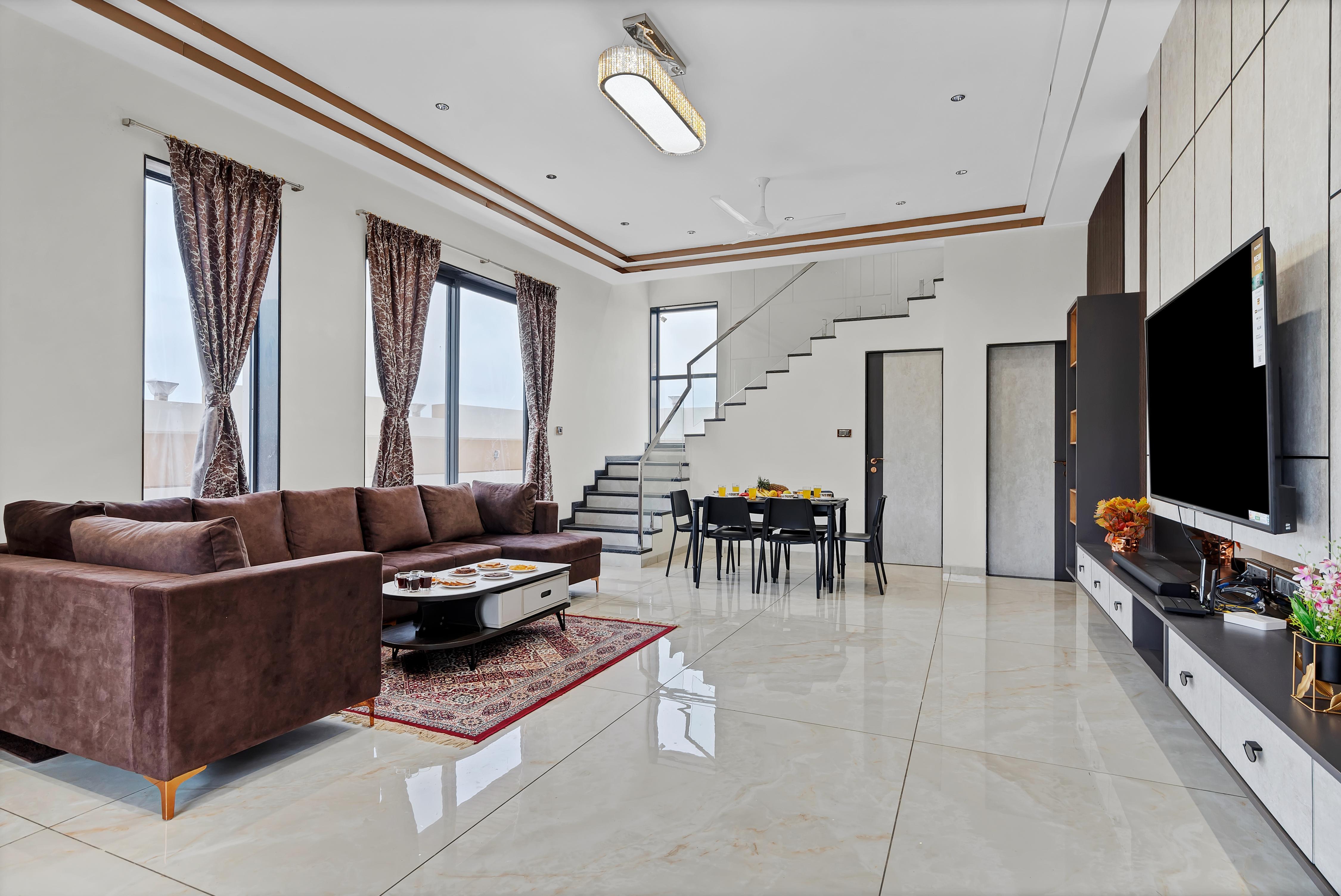 Aaramgharstays - 4BR B8 villa with private pool - Tap to explore photos