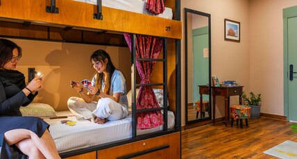 Zo Selections Jaipur by Zostel Room Type - 1 Bunk Bed | Deluxe 6 Bed Female Dorm (with balcony) | Shared En-suite Washroom