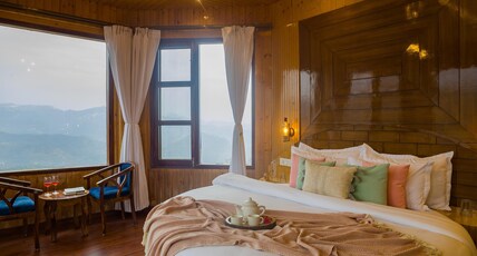 Pine Shadow Ville Shimla Room Type - Honeymoon Suite with Round Bed