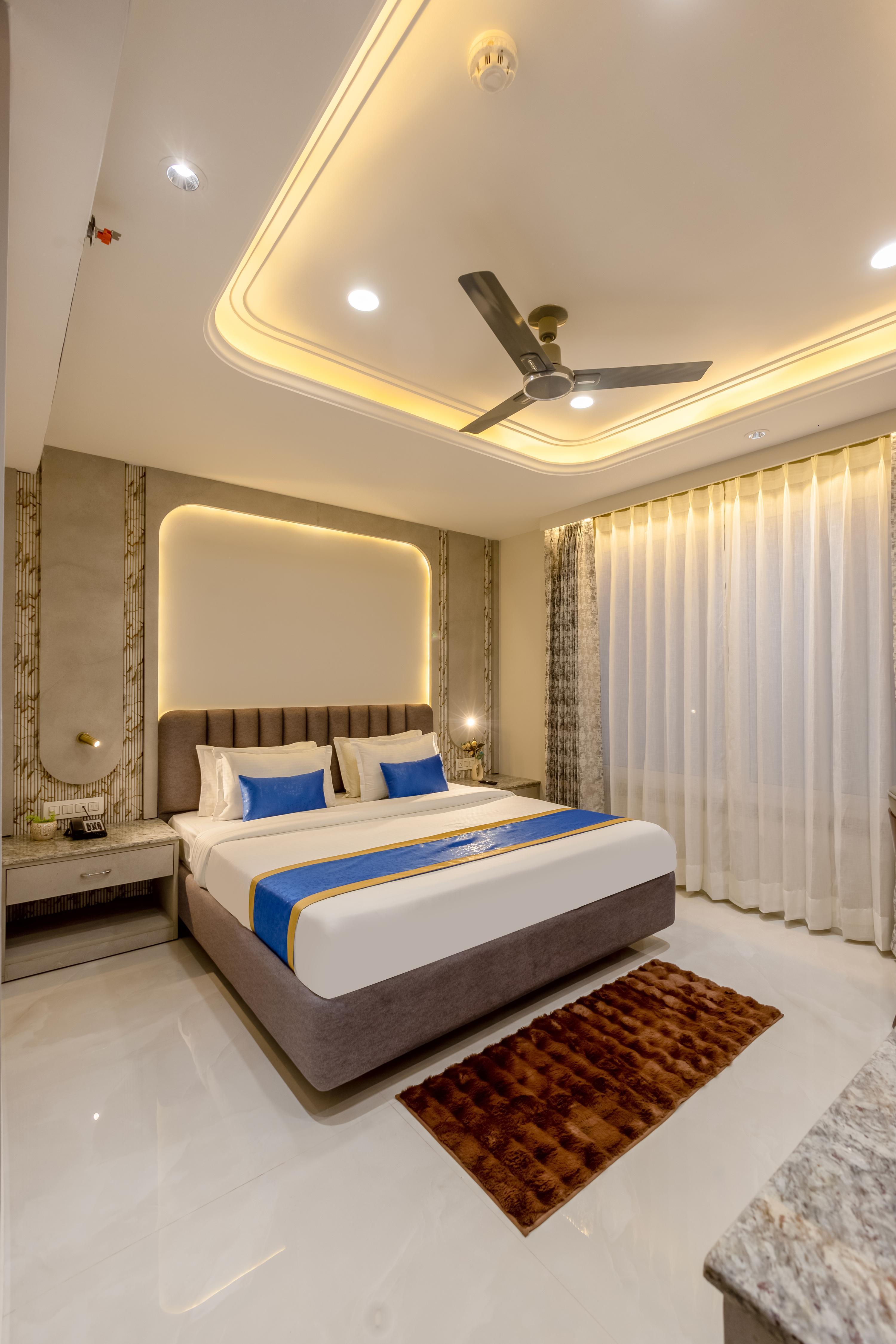 Anu Plaza Luxury Living | Quiet Soundproof Rooms Near Connaught Place & New Delhi Railway Station - Tap to explore photos