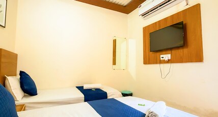 SHREE HRIDAYA BIHARI KUNJ Room Type - Triple deluxe family room.