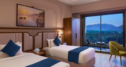 TREAT IMPERIAL HRIDHAAN, UDAIPUR Room Type - Grand Vista Twin Aravali View Room TREAT IMPERIAL HRIDHAAN, UDAIPUR Room Type - Grand Vista Twin Aravali View Room