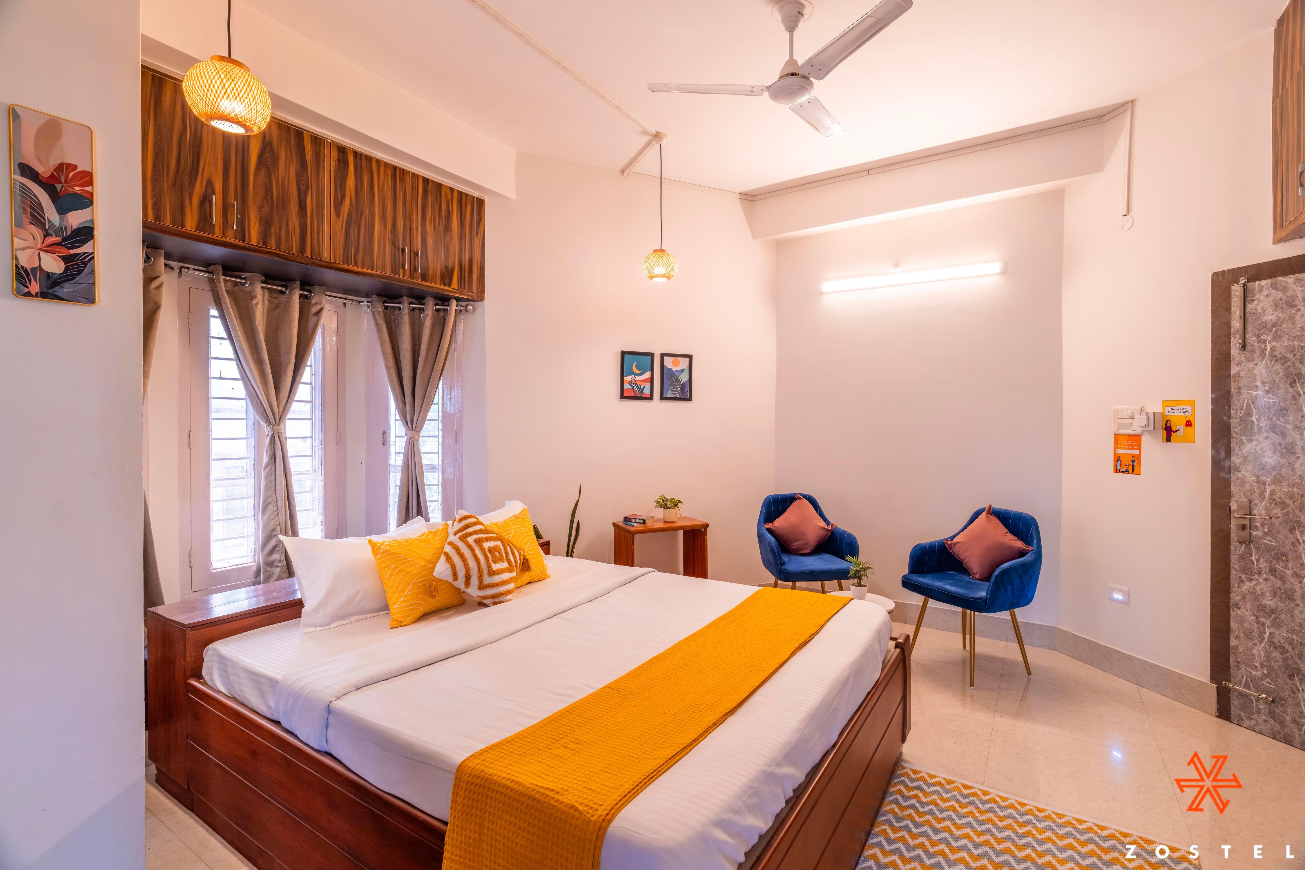 Zostel Guwahati Room Type - Deluxe Room (with balcony)
