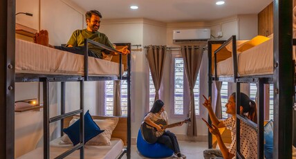 Zostel Guwahati Room Type - A Bed in Deluxe 4 Bed Mixed Dorm