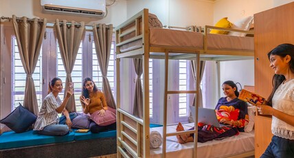 Zostel Guwahati Room Type - A Bed in Deluxe 6 Bed Female Dorm