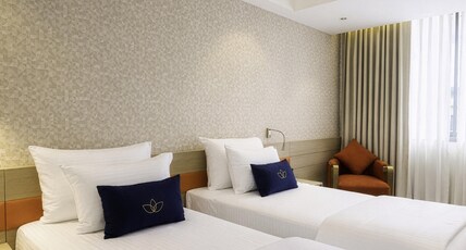 Grand Continent Hotel, Sector 45, Gurugram Room Type - Premium Twin Room With Balcony Grand Continent Hotel, Sector 45, Gurugram Room Type - Premium Twin Room With Balcony