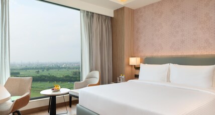 KPG Sarovar Portico, Rajnagar Extension, Ghaziabad Room Type - Deluxe Double Room