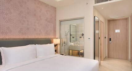 KPG Sarovar Portico, Rajnagar Extension, Ghaziabad Room Type - Deluxe Double Room