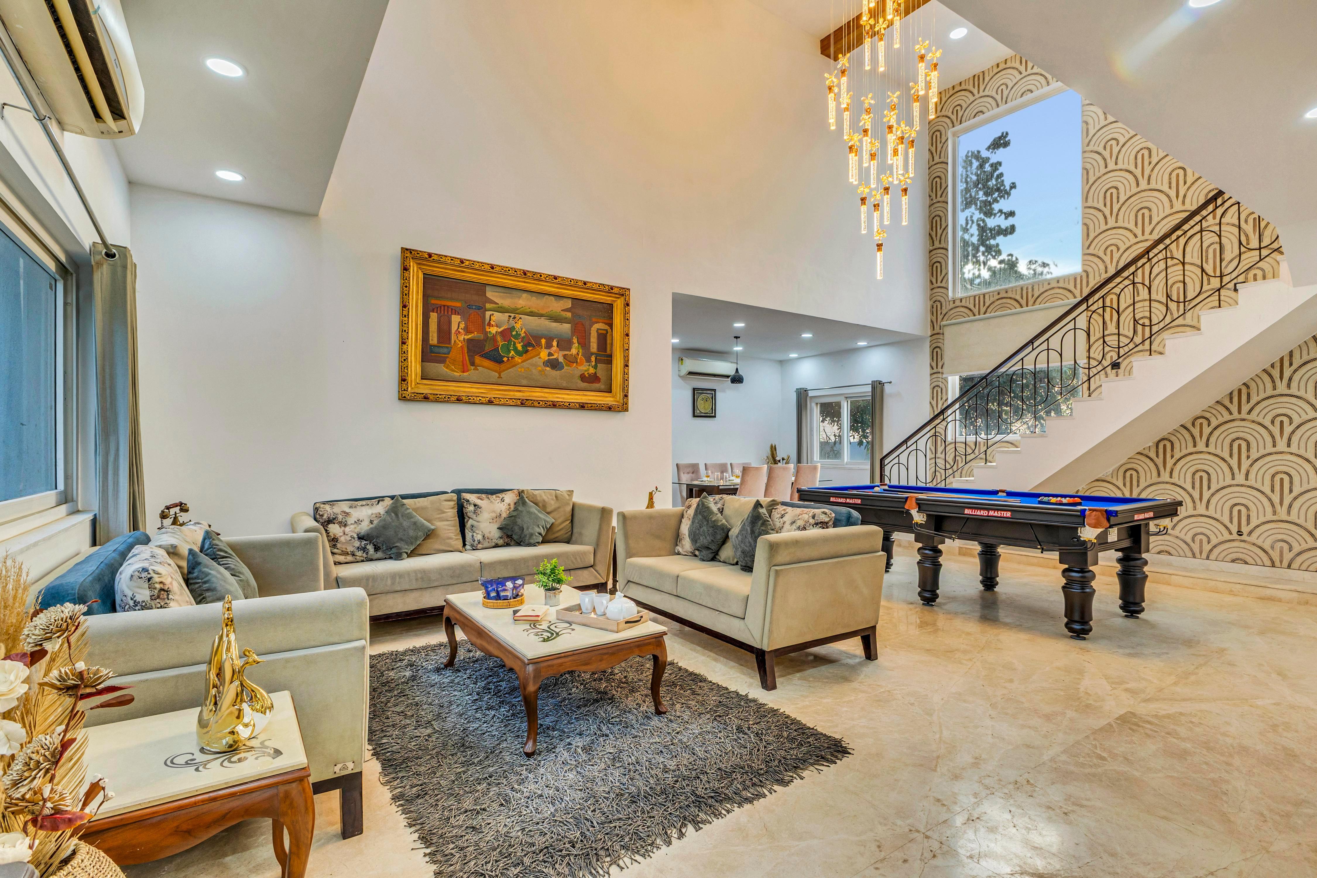 Alaya Stays Ratikara Ullaas 2 BHK with Pvt Pool & Pool table