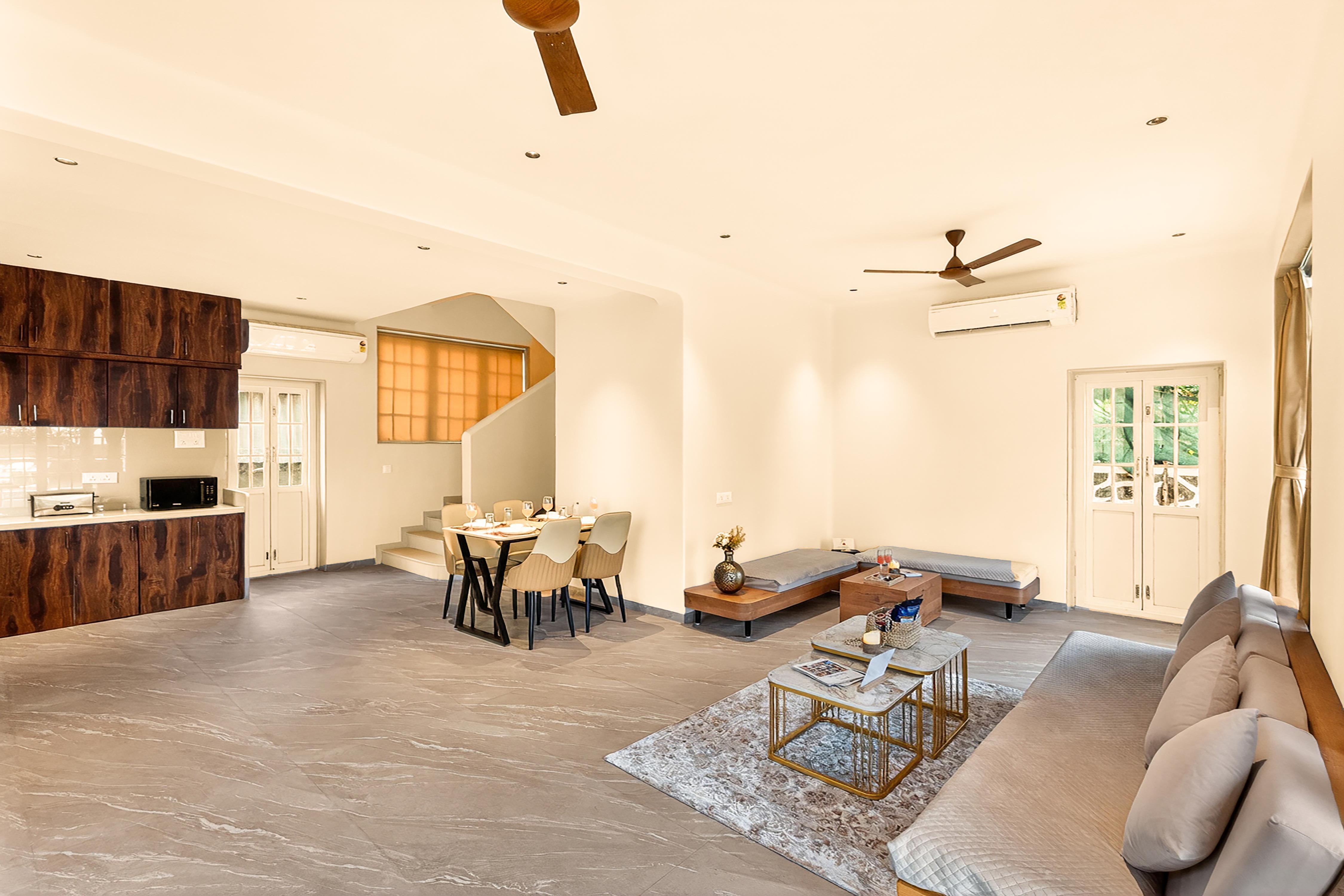 ELIVAAS Signature Heavenly Homes 2 BHK Villa with Pvt Pool & Hill Views - Tap to explore photos