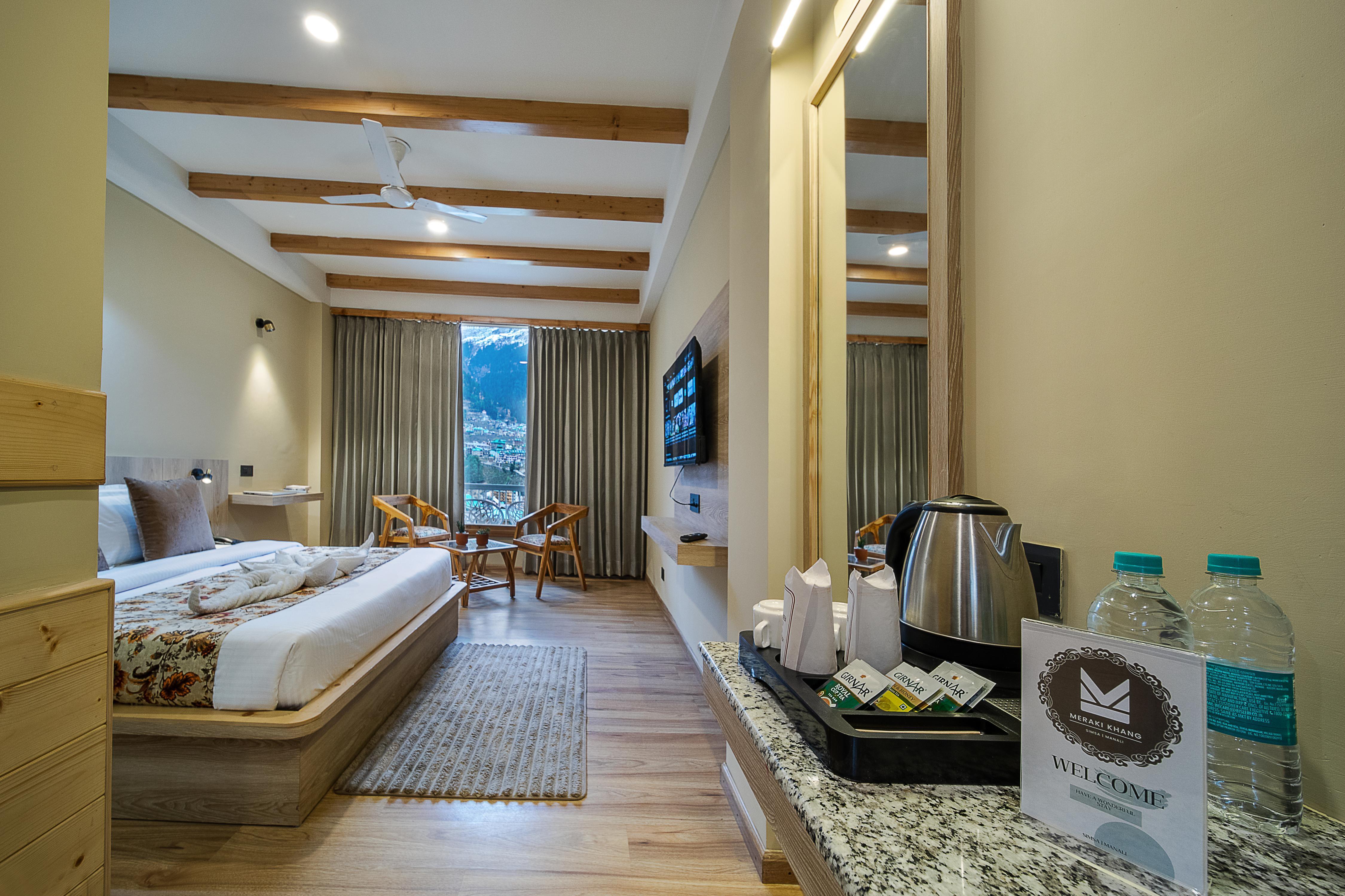Meraki Khang Manali Room Type - King Room with Balcony