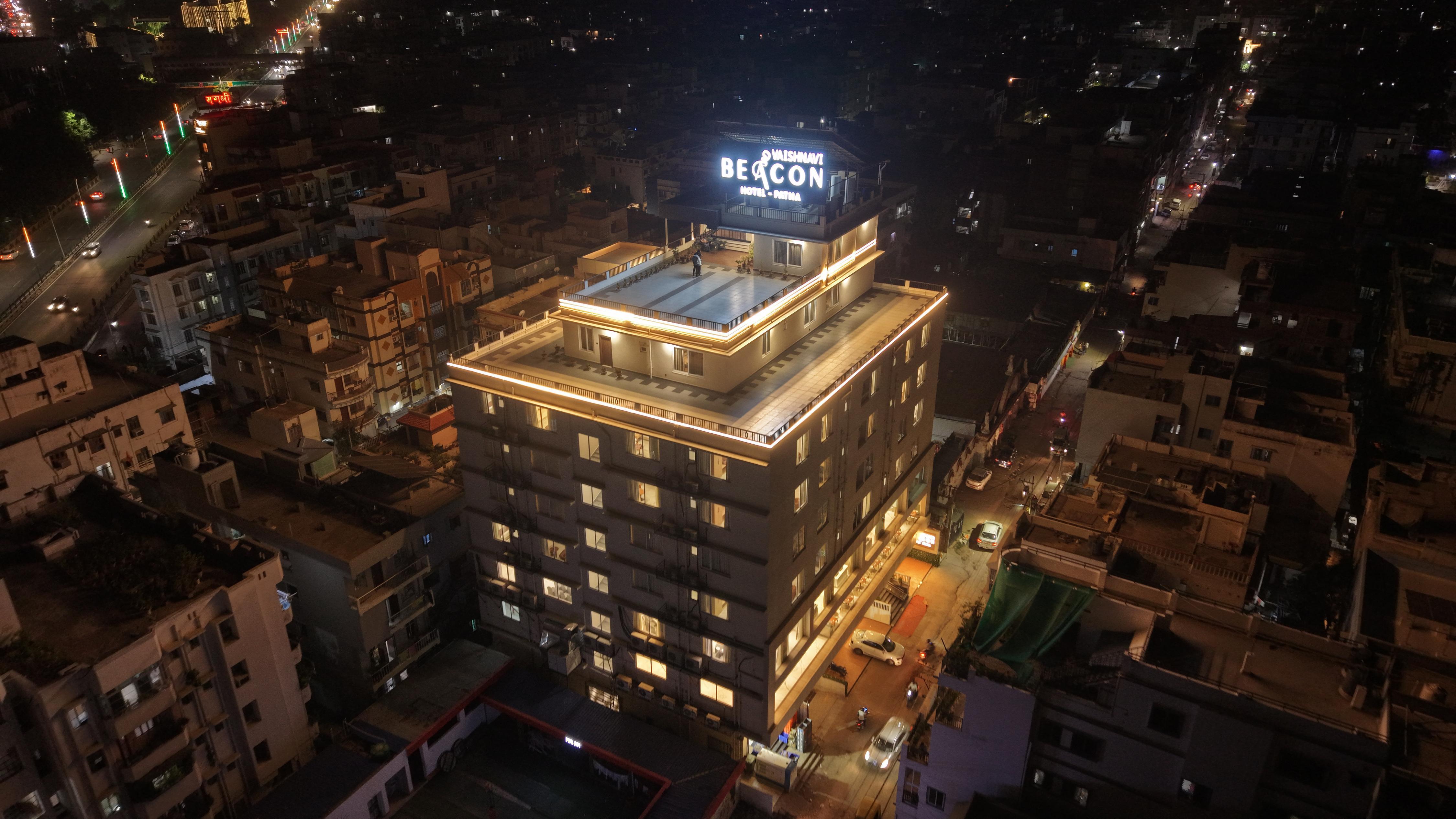 Address of Vaishnavi Beacon Hotel Patna