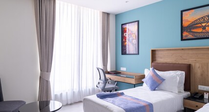 Lords Inn Sanand GIDC Room Type - Deluxe Twin Bed Room