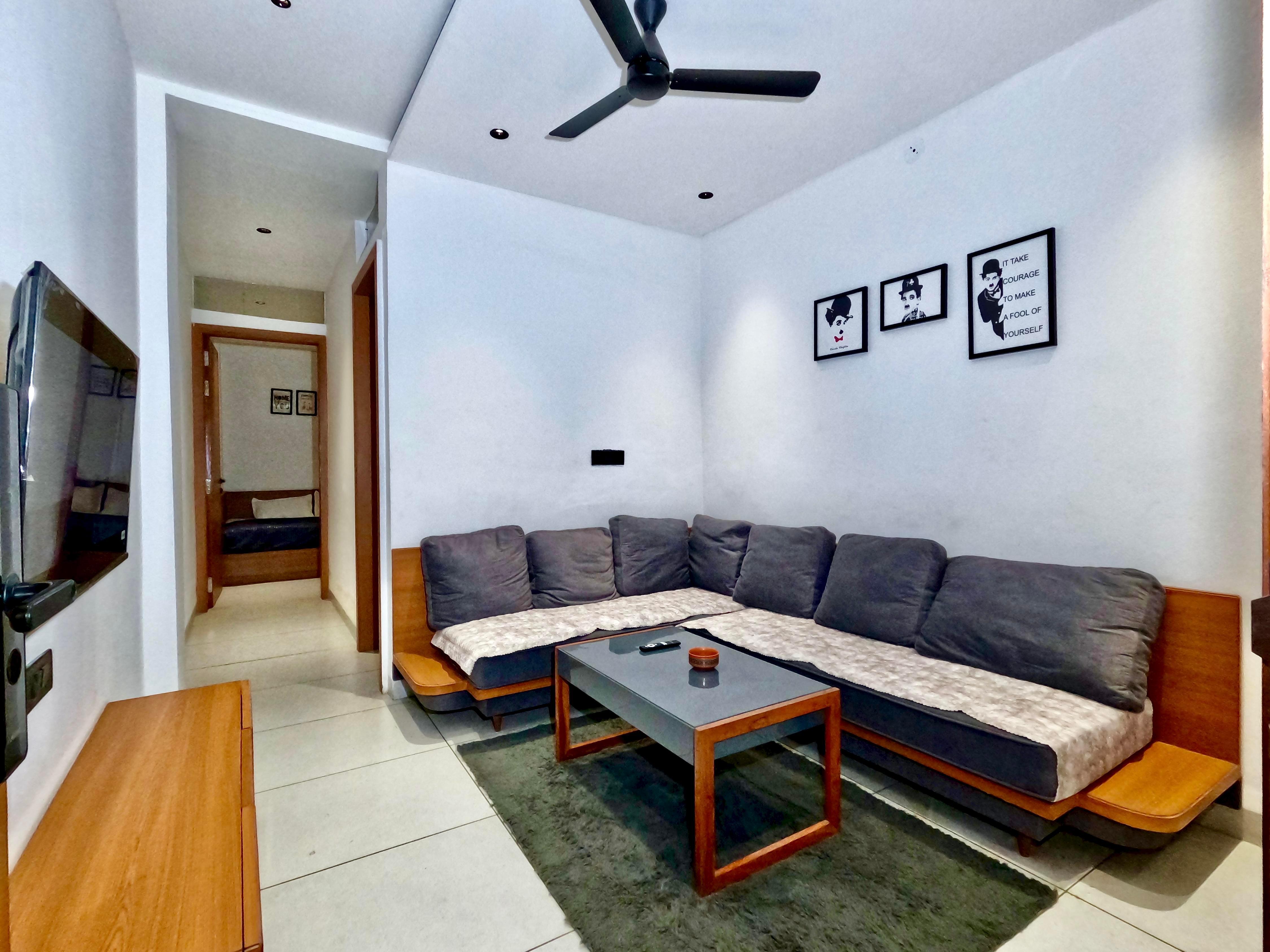 Luxury 2BHK Service Apartment in Vijay Nagar | Prime Central Indore Stay - Tap to explore photos
