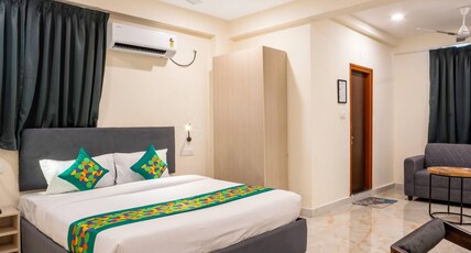 Treebo Nova Near Hyderabad Airport, Shamshabad Room Type - Spacious Mahogany Room with Sofa & Fridge Treebo Nova Near Hyderabad Airport, Shamshabad Room Type - Spacious Mahogany Room with Sofa & Fridge
