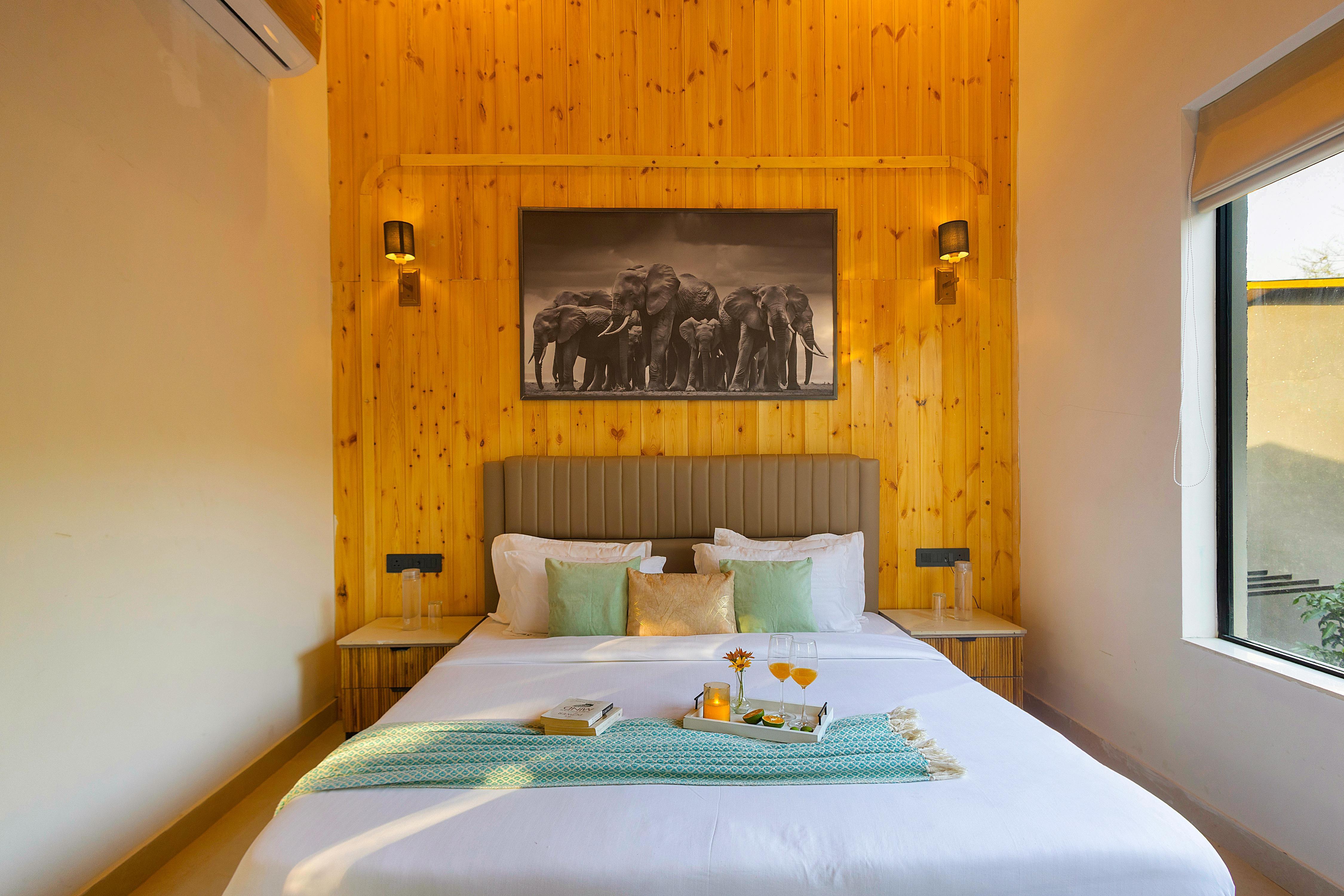 Sylvaara Resort By ELIVAAS, Jim Corbett Room Type - Cottage with Restaurant Access