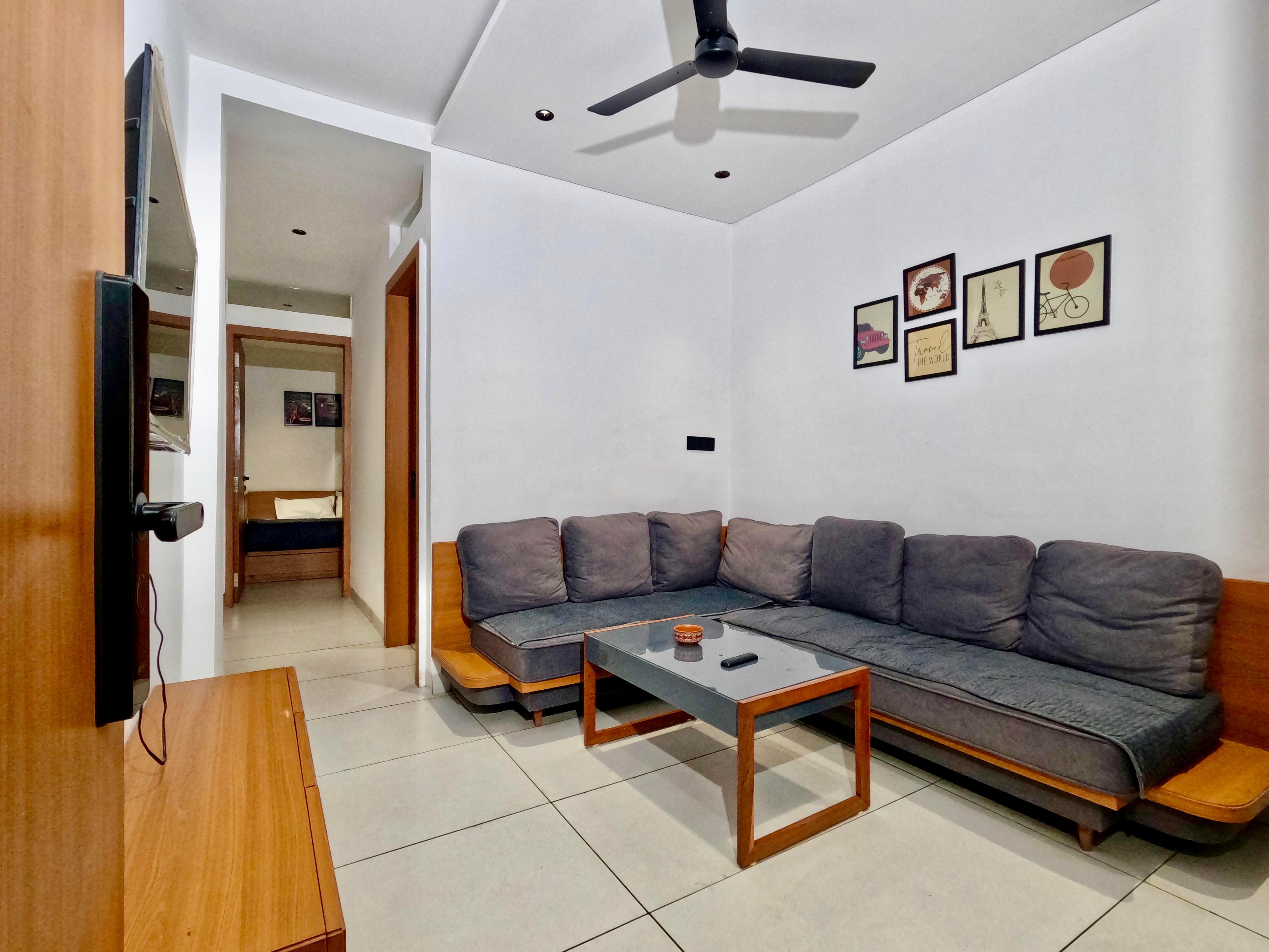 Elite 2BHK Service Apartment in Vijay Nagar | Central Indore - Tap to explore photos